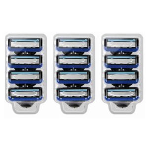 Men's Razors 5 Blade Refills x 12 Cartridges