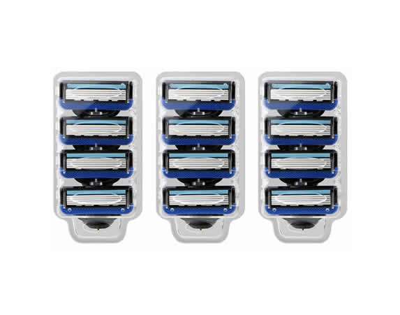 Men's Razors 5 Blade Refills x 12 Cartridges